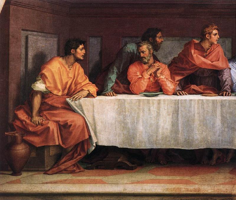 Andrea del Sarto The Last Supper (detail)  ii oil painting image
